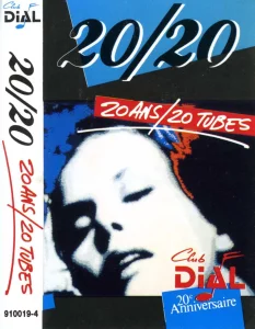 1990,
"20 ans / 20 tubes",
Renaud : "Dès que le vent soufflera",
910019-4 PY 583,
Club Dial.