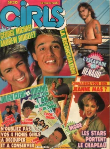 Septembre 1986,
"Girls N°350",
l'escapade de Renaud,
1 page.