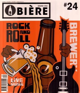 octobre 2022 -> janvier 2023,
"Grand cru bière",
1 page de Bd avec Renaud.
Dessins de Louis-Michel Carpentier.