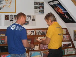 Visites de Renaud au musée