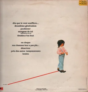 815 300-1 POL 281 (autocollant jaune), 
Imp. PIM Imprimé en France
(à droite verticalement).