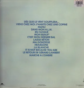 835 161 POL 269 (autocollant blanc avec code-barres), 
MONTREUIL OFFSET IMPRIME EN FRANCE 
(en bas à droite verticalement).