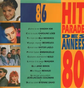1986, 
"Hit parade des années 80", 
Renaud : "Miss Maggie". 
840 799-1.