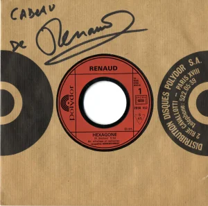 1975, 
"Hexagone" / "Amoureux de Paname", 
2056 412.