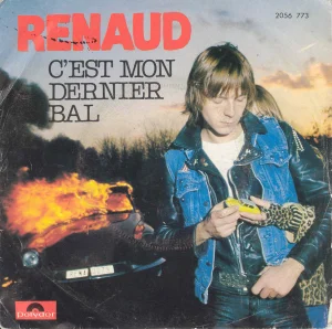 1979, 
"C'est mon dernier bal" / "Chanson pour Pierrot", 
2056 773 POL 100, Imp. PIM "Imprimé et fabriqué en France" (en bas à gauche).