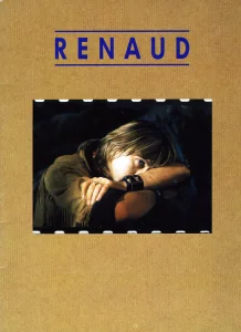 La pochette cartonnée contenant le 45 tours et la BD
(extraite de la BD "La bande à Renaud !").