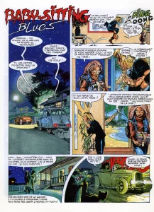 La BD de 2 pages recto / verso.