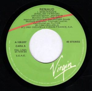 La plage A du label.