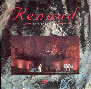 1989, 
"Socialiste" / "Triviale poursuite", 
90536 PM 102, glory Imprimé en France 92602 Asnières (en bas à droite verticalement)..