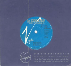 1988, 
"Me jette pas" / "Allongés sous les vagues", 
VS1484.