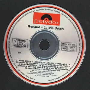 825 348-2 POL 900, Made in France by PDO.
825 348-2 POL 900, Made in France by PMDC.
825 348-2 PY 900, Made in Holland.
825 348-2, Made in W-Germany by PolyGram.