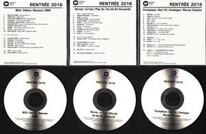 2016,
"Rentrée 2016",
Renaud : "Les mots",
CD REC 118, 
Parlophone Warner.