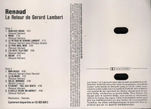 Écriture tranche, pas de RDI.