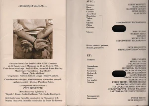 Sans écriture tranche, pas de RDI.