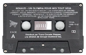 MADE IN CANADA gravé en haut à droite.