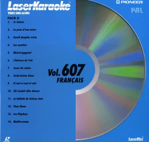 1993,
"Vol. 607 Français",
Renaud : "Mistral gagnant",
WKL-P607S,
Pioneer.