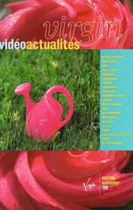 1996,
"Virgin vidéo actualités",
Renaud : "Je suis un voyou".
Spring summer,
promo Virgin.