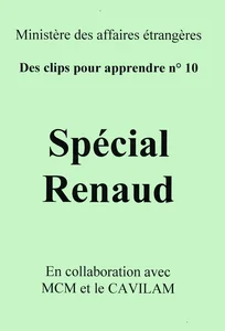 Accompagnant la K7, un livre pédagogique reprenant 
des repères biographiques et les 12 textes des chansons de Rneuad.