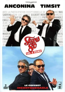2017,
"Stars 80, les 2 films",
2 DVDs,
La petite Reine production.