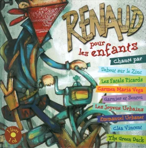 2017,
"Renaud pour les enfants",
livre + CD,
Formulette, éditeur jeunesse.