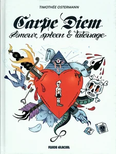 2019,
"Carpe diem, amour, spleen & tatouages",
Timothée Ostermann : 
dessins de Renaud se faisant tatouer le Christ dans le dos.
Éditions Audie-Fluide Glacial.