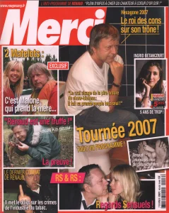 2007, 
"Tournée Rouge Sang", 
Merci, l'anti-programme de Renaud.