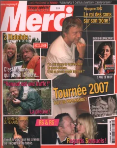 2007, 
"Tournée Rouge Sang", 
tirage spécial, 
version numérotée de 1 à 333.