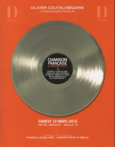 2016,
Catalogue de vente Drouot.