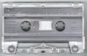 La K7 écritures blanches.