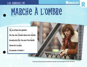 1980,
"Marche à l'ombre".