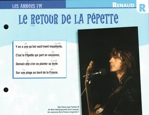 1985,
"Le retour de la Pépette".