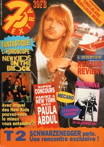 Octobre 1991,
"7 extra N°43",
Renaud, le marchand de cailloux,
2 pages.