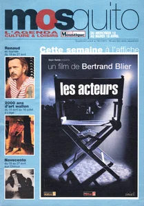 Avril 2000,
"Mosquito, supplément au Télé Moustique N°3872",
annonce de la tournée, 
1/2 page.