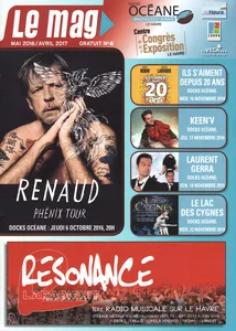 Mai 2016,
"Le mag N°6",
annonce du Phénix Tour,
1 page.