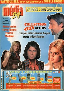 Otobre 2000,
"Média pub N°687",
Renaud, publicité pour la collection CD story.