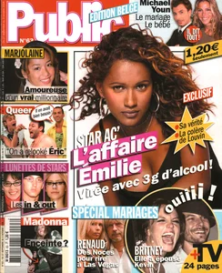 Septembre-octobre 2004,
"Public N°63",
Renaud, petite photo et petit texte.