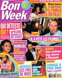 Octobre 2006,
"Bon week N°17",
Renaud, il fait une école,
1,5 page.
