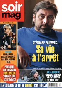 Janvier 2019,
"Soir mag",
"Adieu frérot",
2 pages.