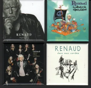 2024,
"Dans mes cordes",
lot de 4 magnets 2.