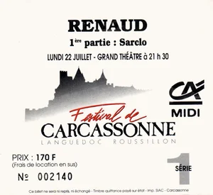 Juillet 1996, 
Che Ma Tournée,
Paris-Province.