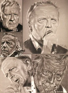 Philippe Flohic, 
au fusain,
Édition La Carte Postale.