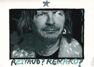 2002, 
Titouan Lamazou,

1) 30 X 40 cm, juste signée.
2) 19 X 25 cm.