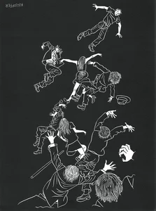 2007,
"Rouge Sang",
30 x 40 cm.