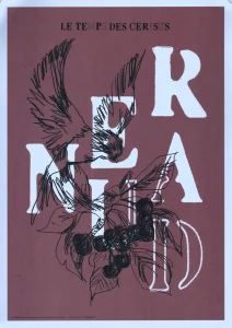 2022,
"Le temps des cerises",
achetée sur Fan avenue.