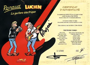 Le certificat signé par F. Margerin.