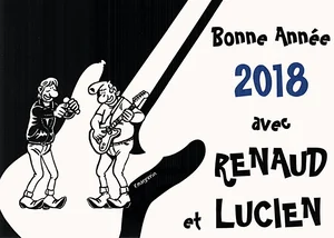 2018, 
la carte de voeux AàZ.