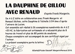 Le certificat signé par F. Margerin.