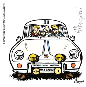 1 ex. libris,
signé par F. Margerin.