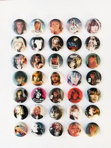 Les badges des années 80