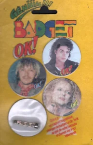 Pack de badges issus du magazine OK.